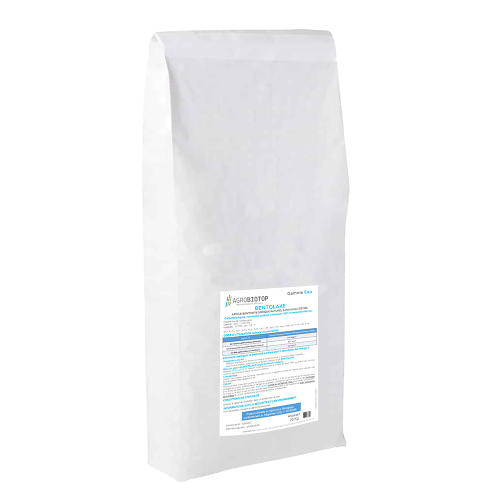 2 sac 25 kg bentolake